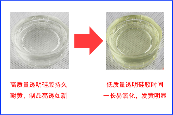 高透硅膠制品發(fā)黃，你可接受？